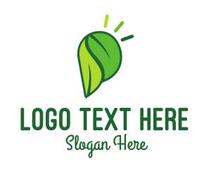 Ecology - Green Leaves Letter P logo design