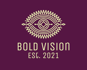 Tribal Eye Surveillance  logo design