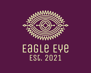 Tribal Eye Surveillance  logo design