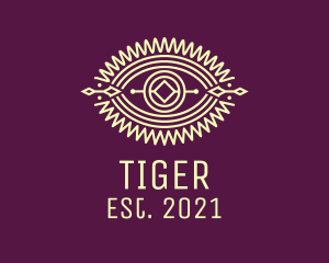 Optometrist - Tribal Eye Surveillance logo design