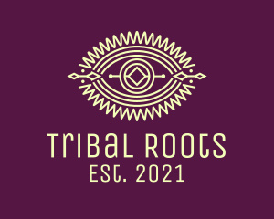 Tribal Eye Surveillance  logo design