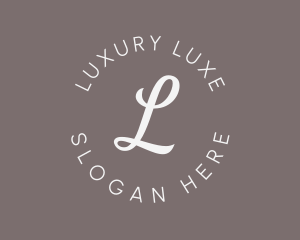 Feminine Luxury Elegant logo design