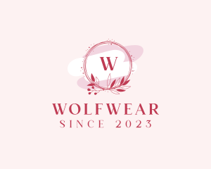 Wedding Planner - Floral Beauty Salon Cosmetics logo design