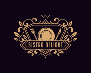 Luxury Fine Dining Restaurant logo design