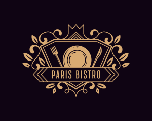 Luxury Fine Dining Restaurant logo design