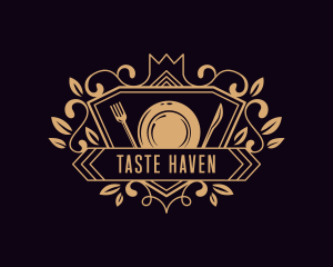 Luxury Fine Dining Restaurant logo design