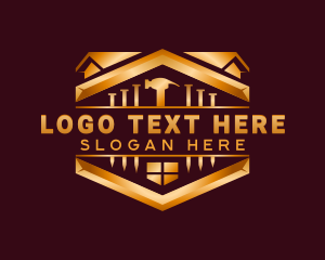 Hammer - Premium Construction Carpentry logo design