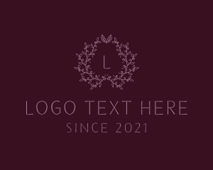 Couture - Elegant Leaf Garden logo design
