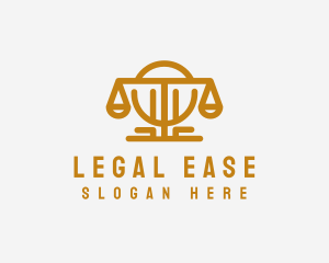 Law - Law Justice Scale logo design