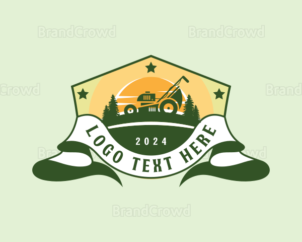 Lawn Mower Field Logo