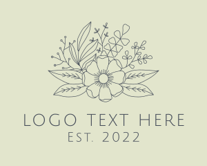 Perfume - Flower Arrangement Garden logo design