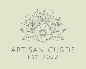 Flower Arrangement Garden logo design