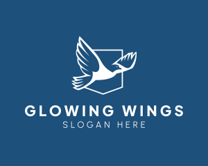 Flying Eagle Wings logo design