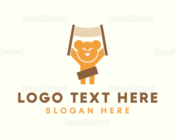 Bidding Banner Bear Logo