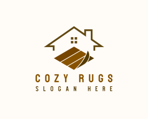 Rug - Tiles Flooring Construction logo design