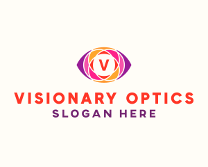 Optometry - Optical Eye Mosaic logo design