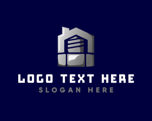 Garage - Bolt Nut Construction logo design