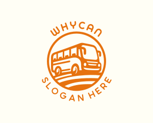 Tourist Bus Trip Logo