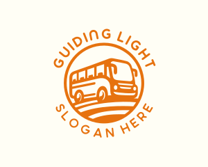 Tourist Bus Trip logo design