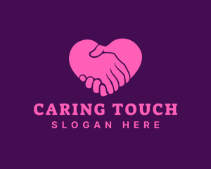 Caregiver - Partner Love Support logo design