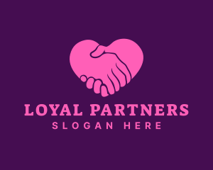 Partner Love Support logo design