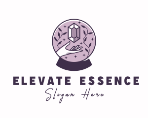 Specialty Shop - Fortune Telling Crystal Ball logo design