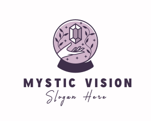 Fortune Telling - Fortune Telling Crystal Ball logo design