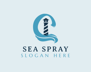 Lighthouse Ocean Tower logo design