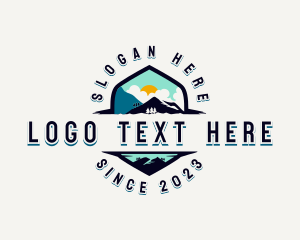 Mountain Travel Adventure Logo