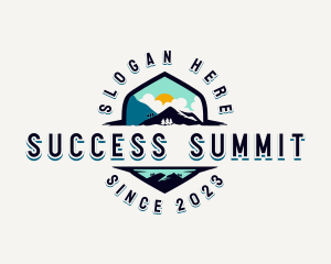 Mountain Travel Adventure logo design