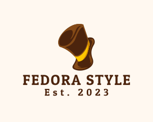 Old Quirky Top Hat logo design