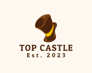 Old Quirky Top Hat logo design