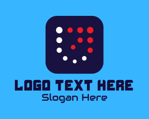 Digital - Timer Upload Software logo design