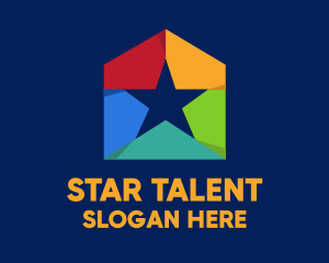 Talent - Realtor Star House logo design