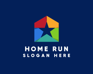 Realtor Star Home logo design