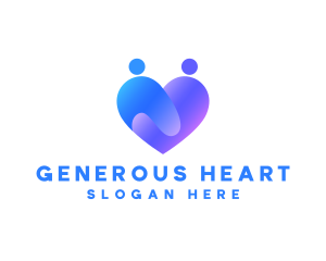 Heart Hug Foundation logo design