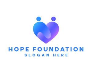 Nonprofit - Heart Hug Foundation logo design