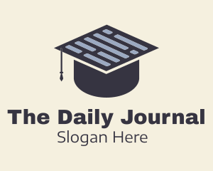 Journal - Graduate Cap Article logo design