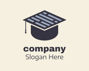 Education - Graduate Cap Article logo design