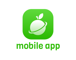 Fruit Planet App logo design