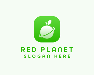 Fruit Planet App logo design