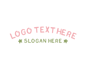 Toystore - Cute Kiddie Wordmark logo design