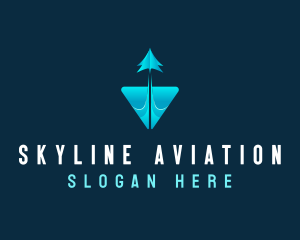 Flight - Airplane Flight Courier logo design