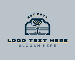 Mechanical - Industrial Laser Milling logo design