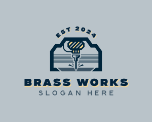 Industrial Laser Milling  logo design