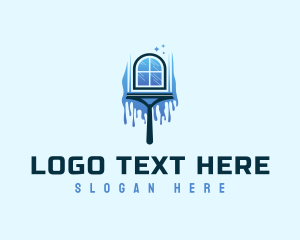 Window - Window Wiper Cleaning logo design