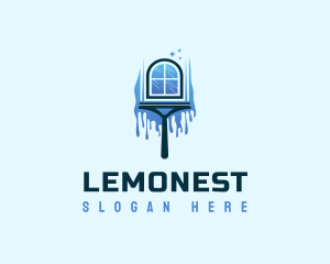 Window - Window Wiper Cleaning logo design