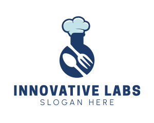 Chef Lab Cuisine logo design