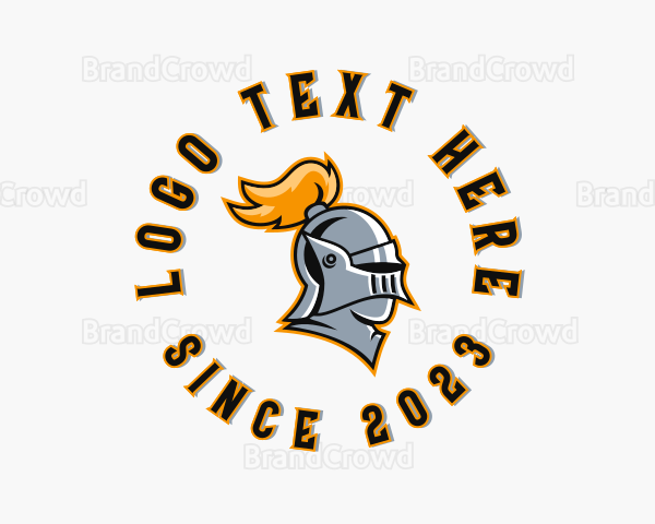 Gaming Knight Character Logo