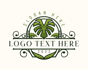 Ornament - Botanical Ornament Plant logo design